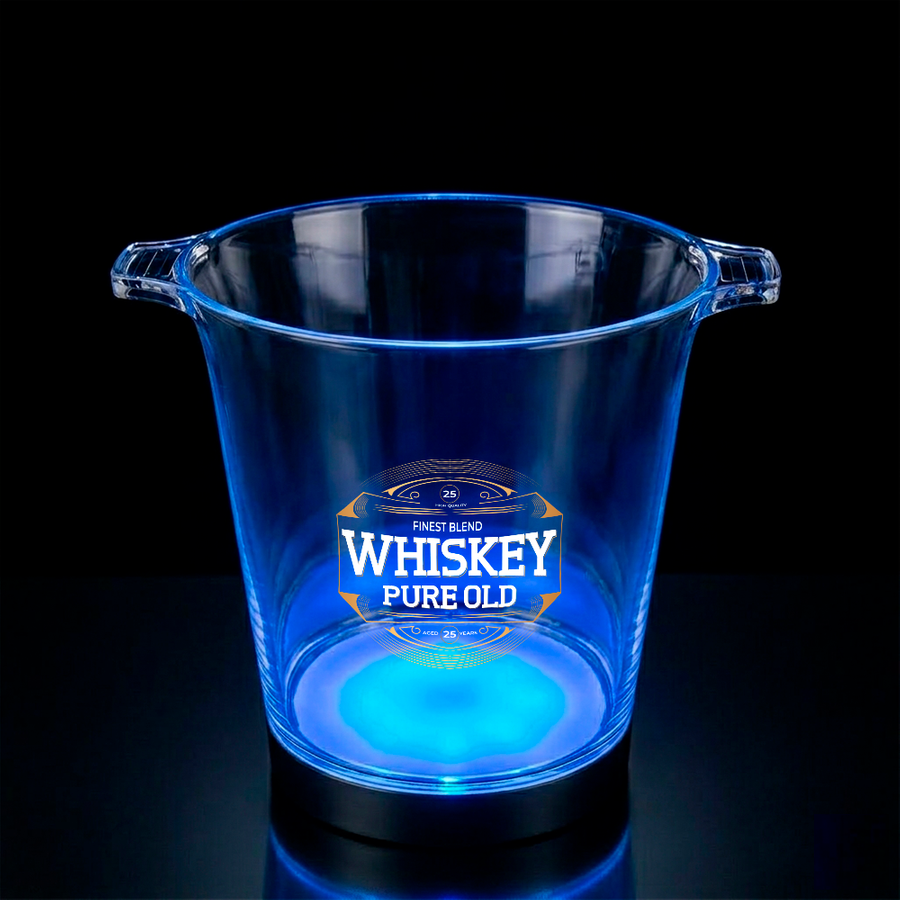 Multi-Color Light-Up Drink Buckets - Imprint Now