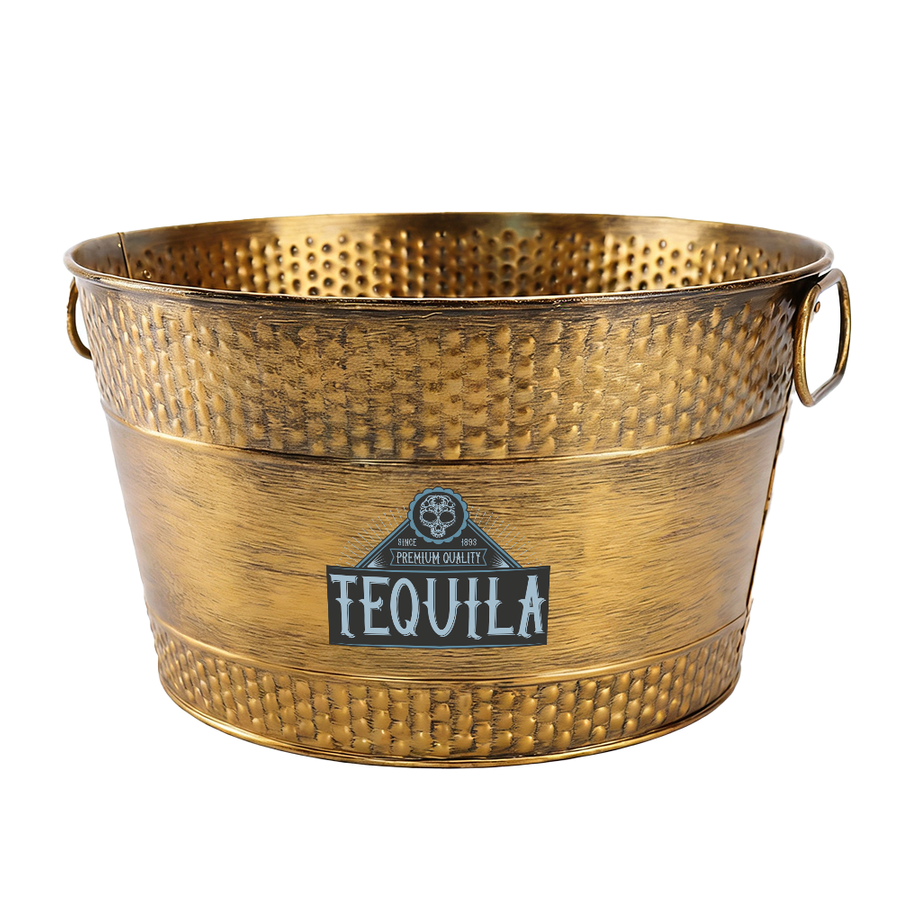Galvanized Beverage & Ice Buckets - Imprint Now