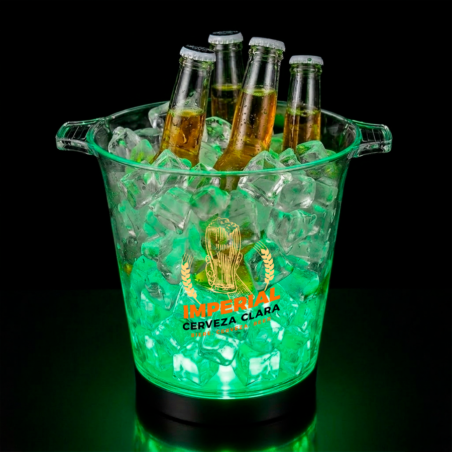Multi-Color Light-Up Drink Buckets - Imprint Now
