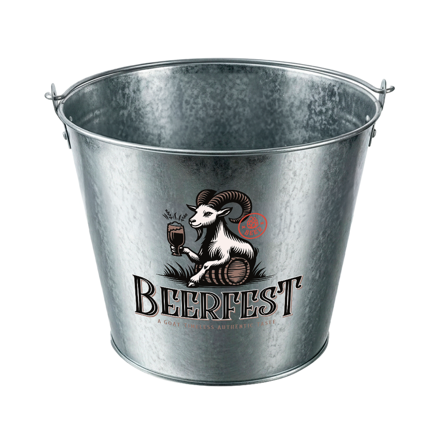 Tinplate Beer Buckets & Opener Combo - Imprint Now