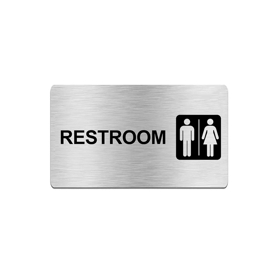 Stainless Steel Door Signs - Imprint Now