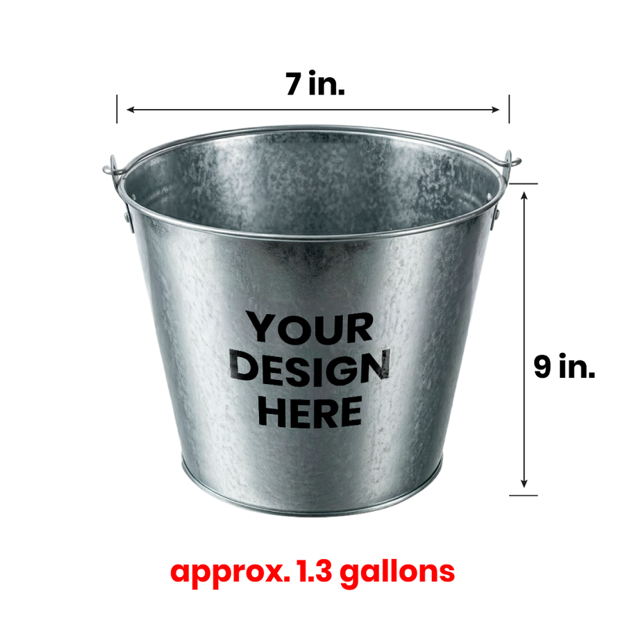 Tinplate Beer Buckets & Opener Combo - Imprint Now