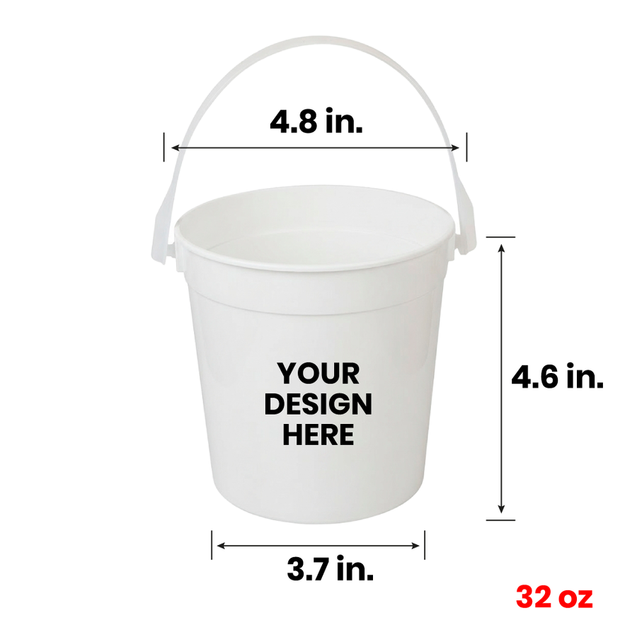 Colored Drink Buckets - Imprint Now
