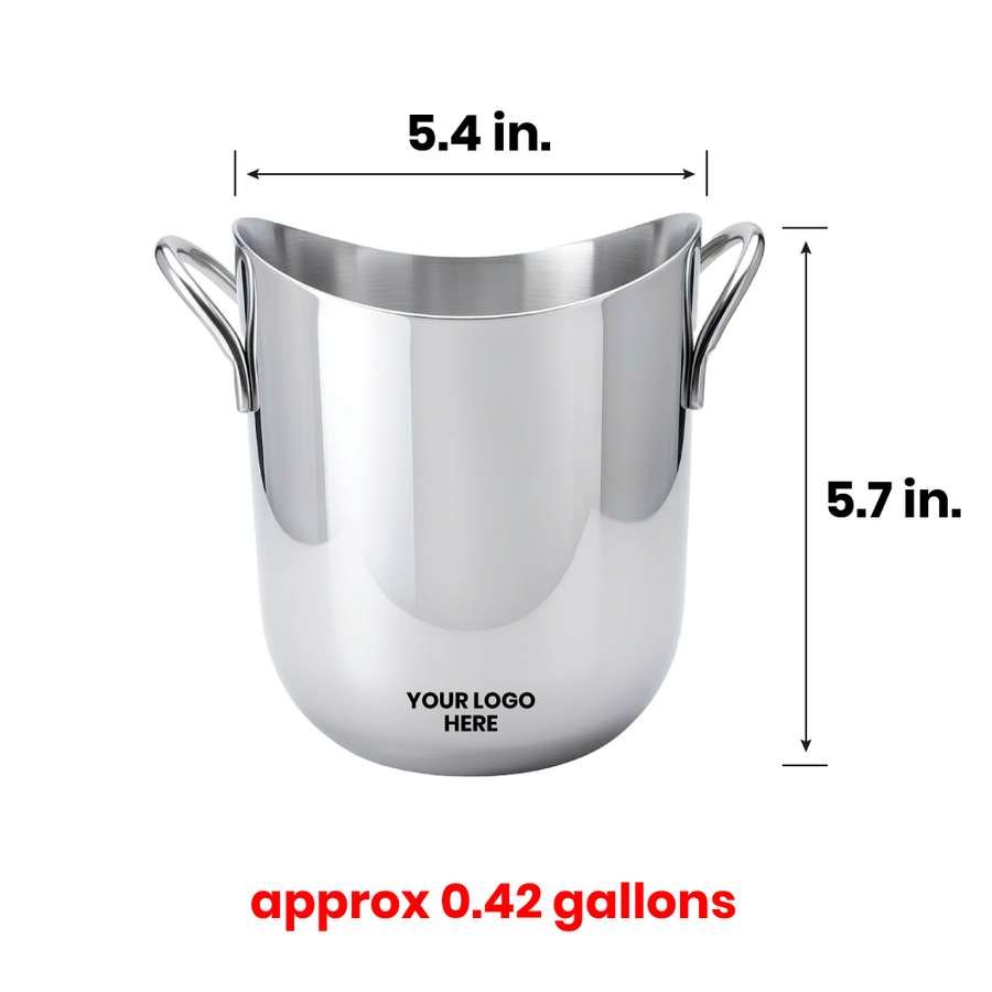 Stainless Steel Party Buckets - Imprint Now