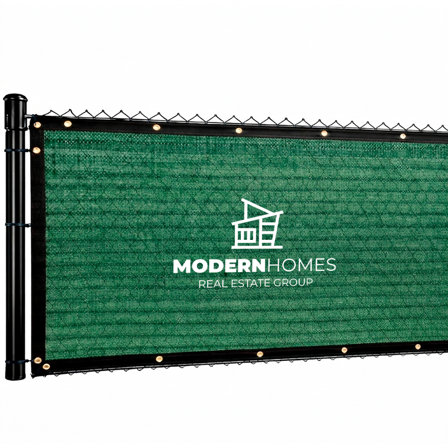 Custom 85% Blockage Fence Screen - Imprint Now