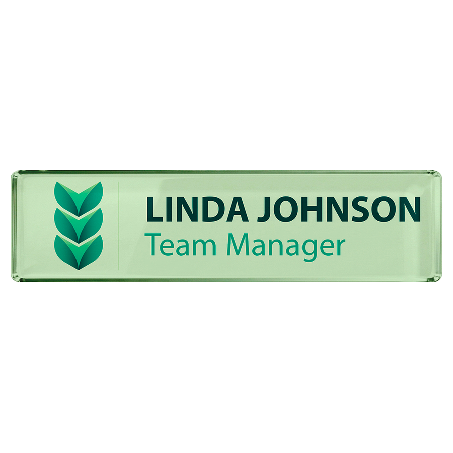 Acrylic Desktop Name Badges - Imprint Now
