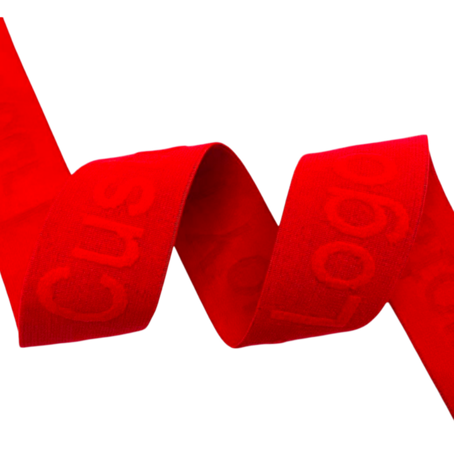 Embossed Jacquard Elastic Bands - Imprint Now