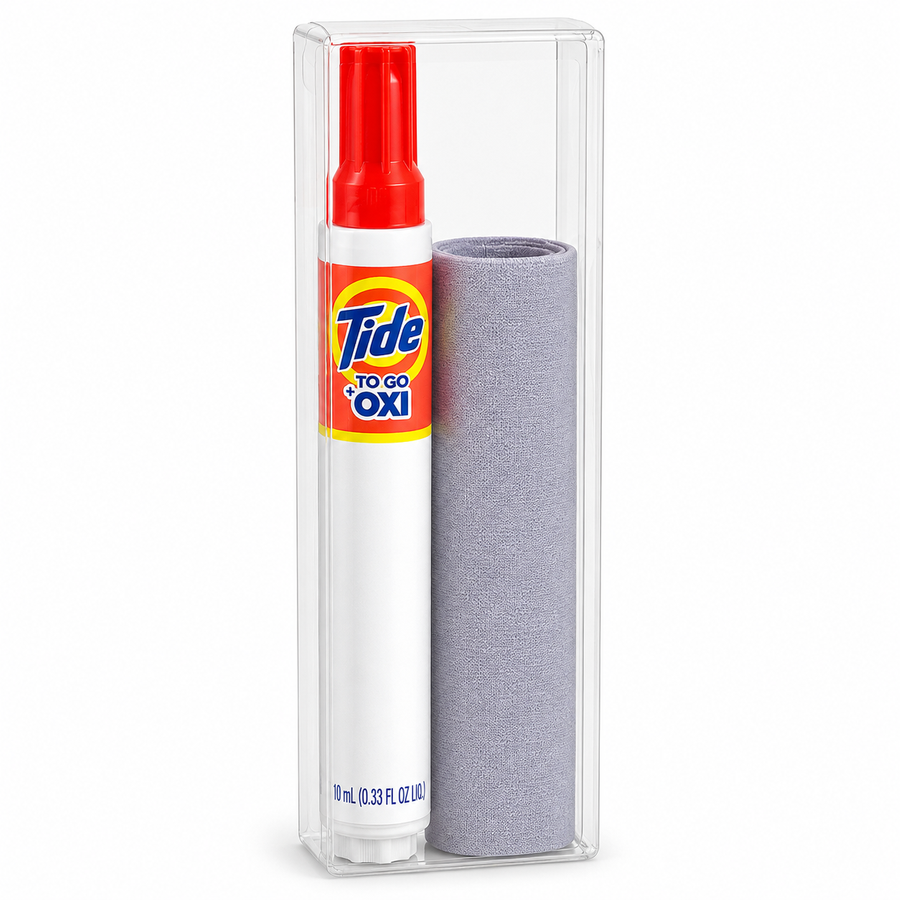 Tide® to Go + Oxi Stain Remover Travel Kits with Premium Microfiber Cloths - Imprint Now