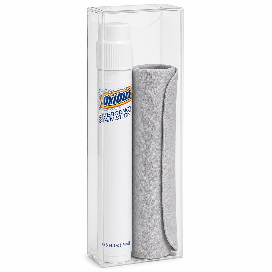 OxiOut Emergency Stain Stick Travel Kits with Premium Microfiber Cloths - Imprint Now