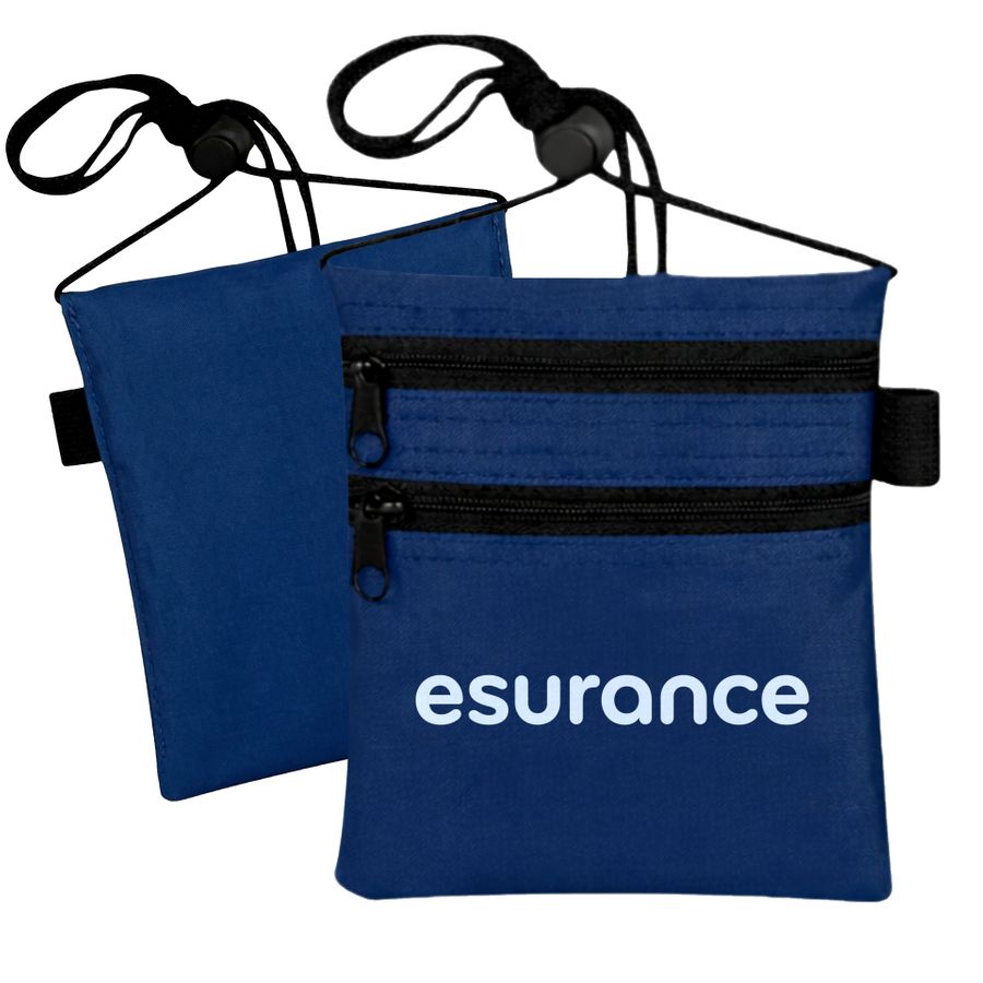 DualZip Neck Wallets - Imprint Now