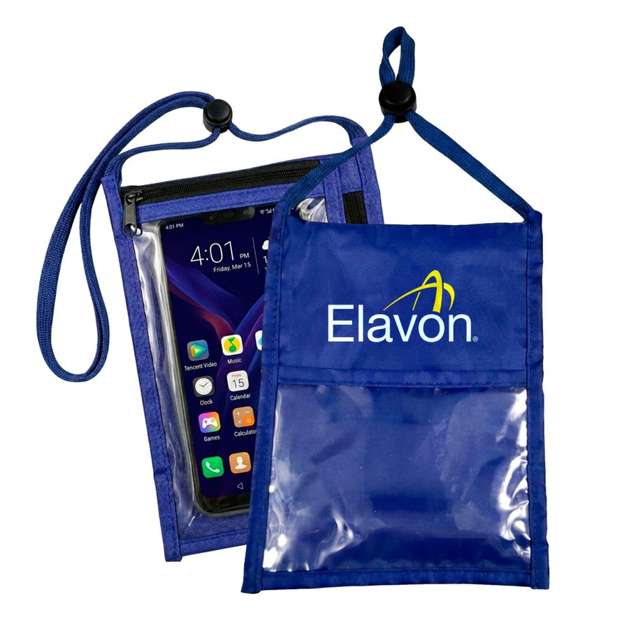 Phone Pocket Neck Wallets - Imprint Now