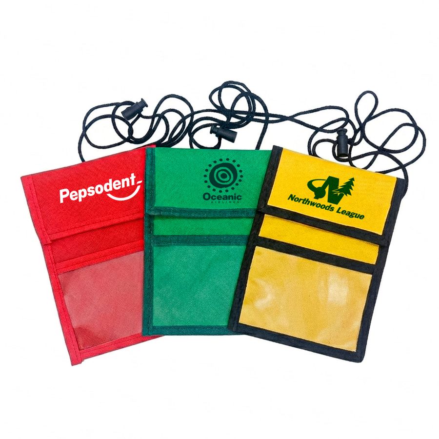 Foldover Neck Wallets - Imprint Now