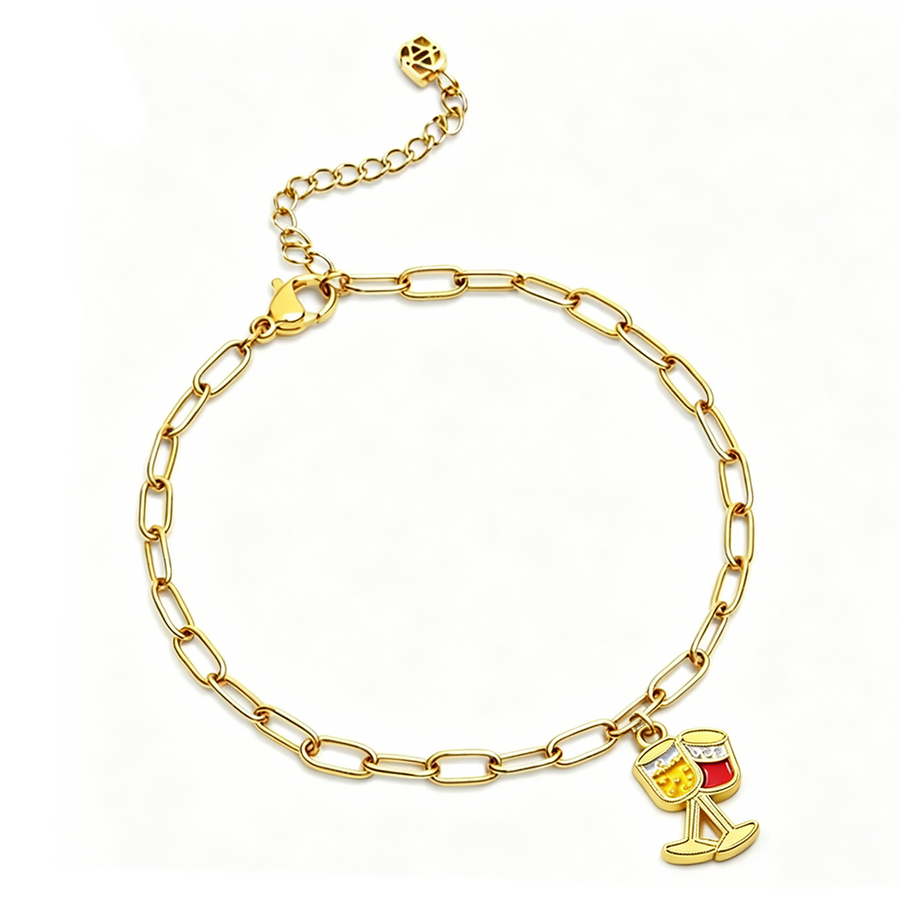 Soft Enamel Charm Bracelets - Imprint Now