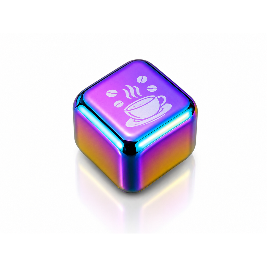 Rainbow Stainless Steel Ice Cubes - Imprint Now