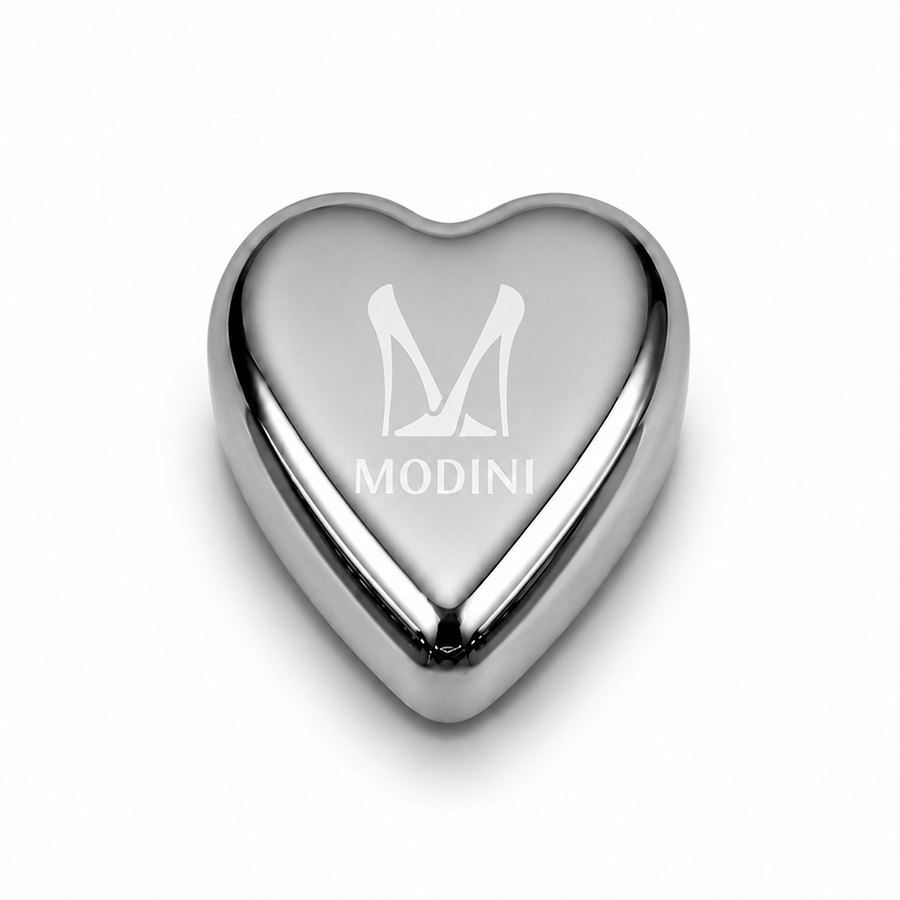 Heart-Shaped Stainless Steel Ice Cubes - Imprint Now