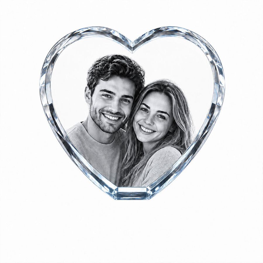 Crystal Engraved Photo Frames - Imprint Now