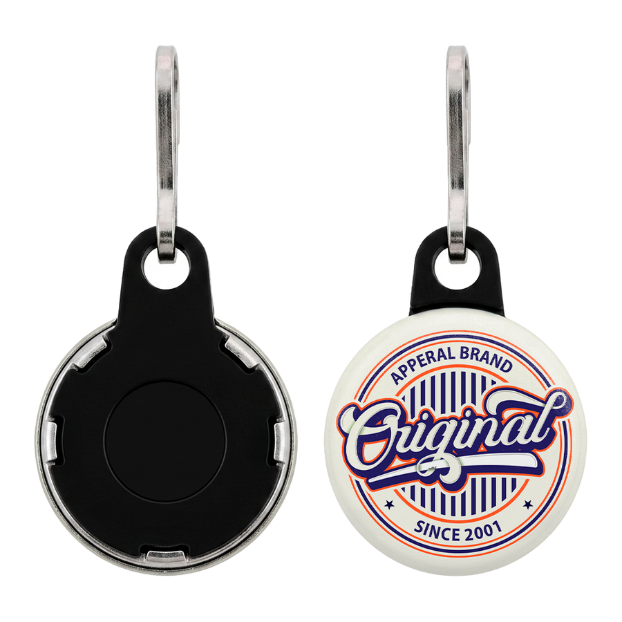 Button Zipper Pullers - Imprint Now