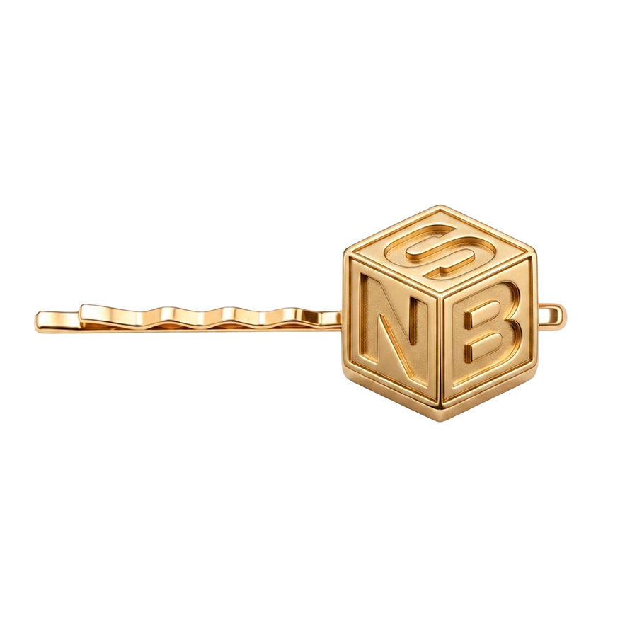 3D Metal Hair Clips - Imprint Now