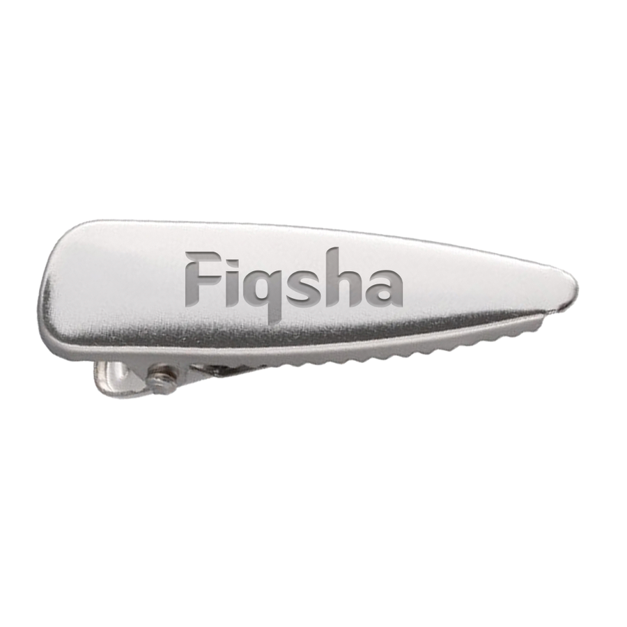 Laser Cut Metal Hair Clips - Imprint Now