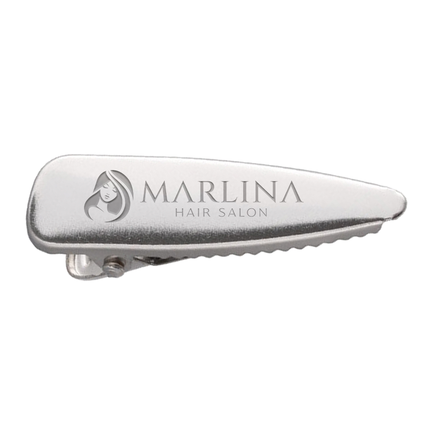 Laser Cut Metal Hair Clips - Imprint Now