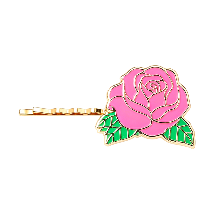 Soft Enamel Metal Hair Clips - Imprint Now