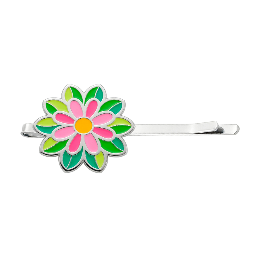 Soft Enamel Metal Hair Clips - Imprint Now