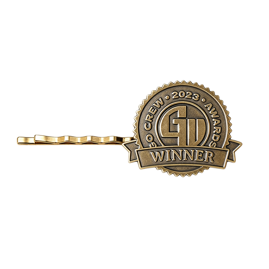 Die Struck Metal Hair Clips - Imprint Now