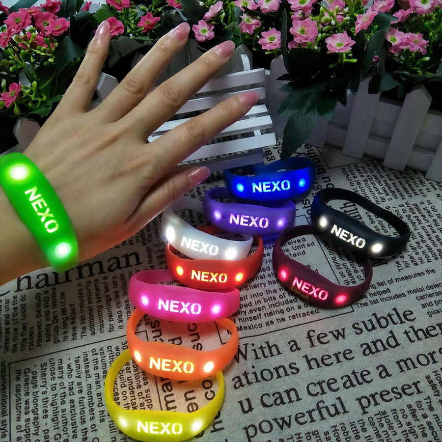 Light Up Silicone Wristbands - Imprint Now