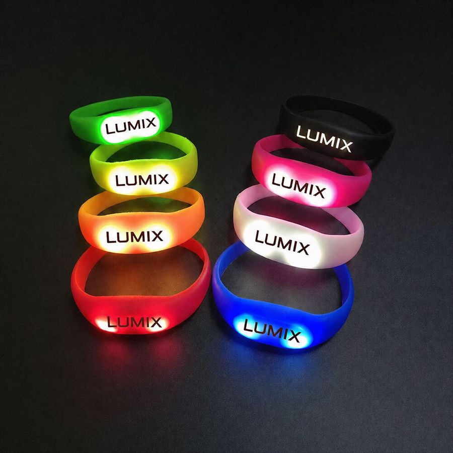 Light Up Silicone Wristbands - Imprint Now