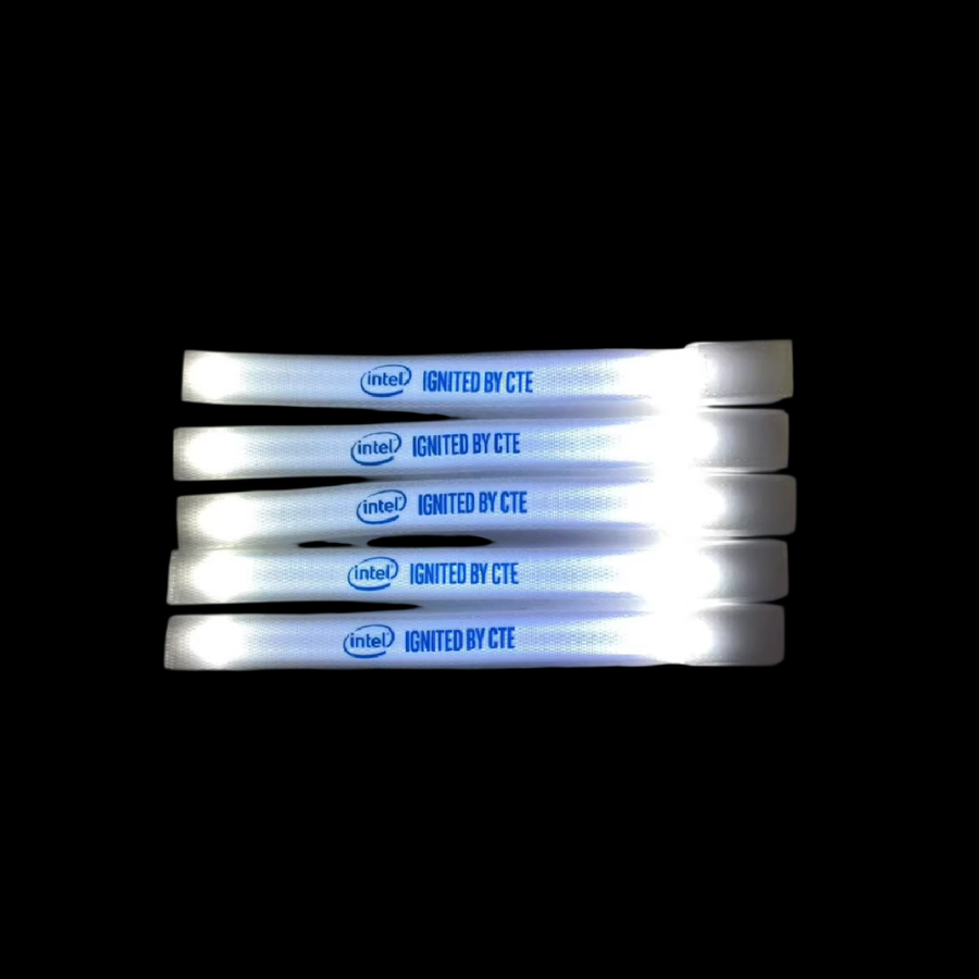 Glow Velcro Wristbands - Imprint Now