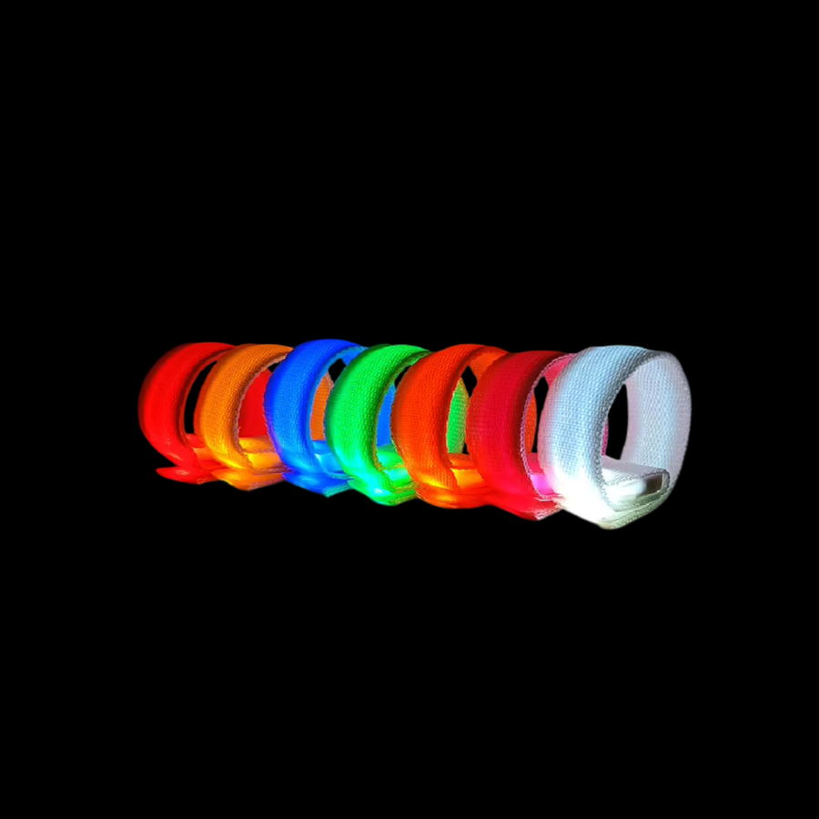 Glow Velcro Wristbands - Imprint Now