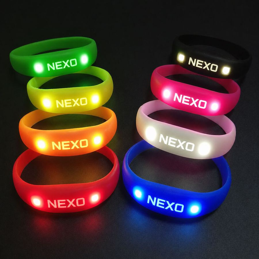 Light Up Silicone Wristbands - Imprint Now