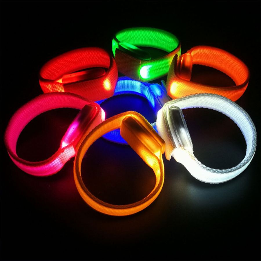 Glow Velcro Wristbands - Imprint Now