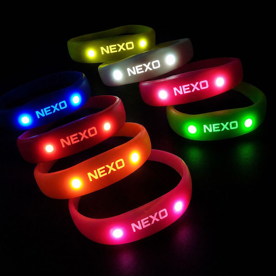 Light Up Silicone Wristbands - Imprint Now