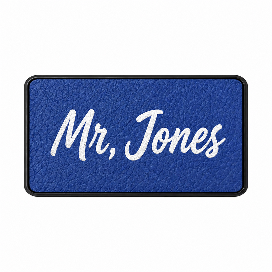 Leather Name Badges - Imprint Now