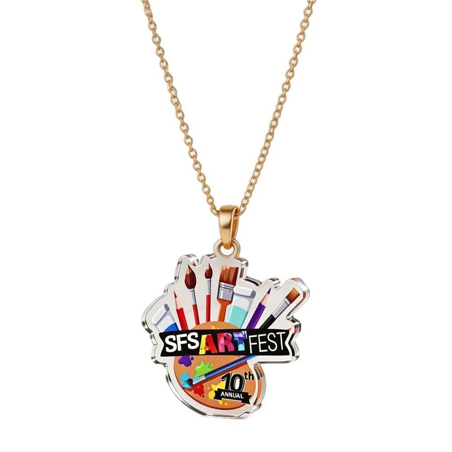 Acrylic Charm Necklaces - Imprint Now