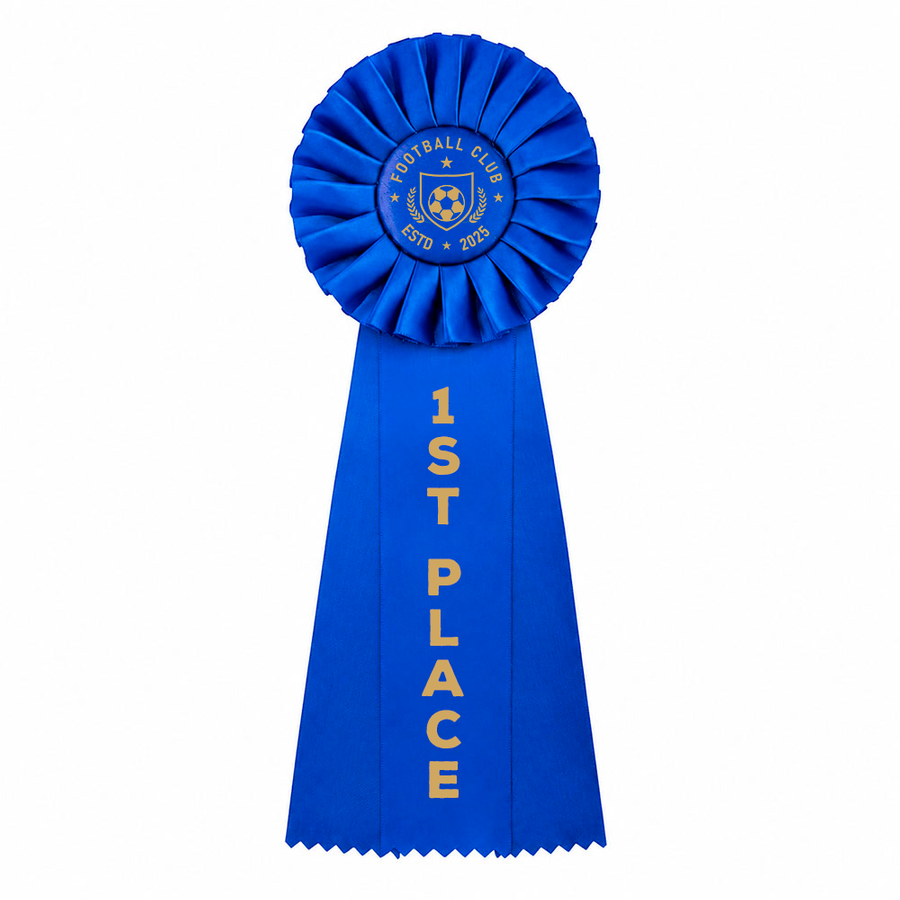 Gold Printing Rosette Buttons - Imprint Now
