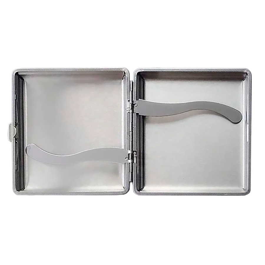 Leather Grain Metal Cigarette Cases - Imprint Now