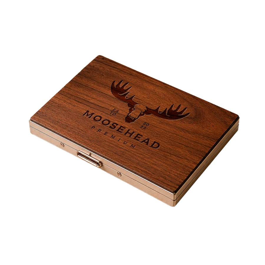 Metal Framed Wooden Cigarette Cases - Imprint Now