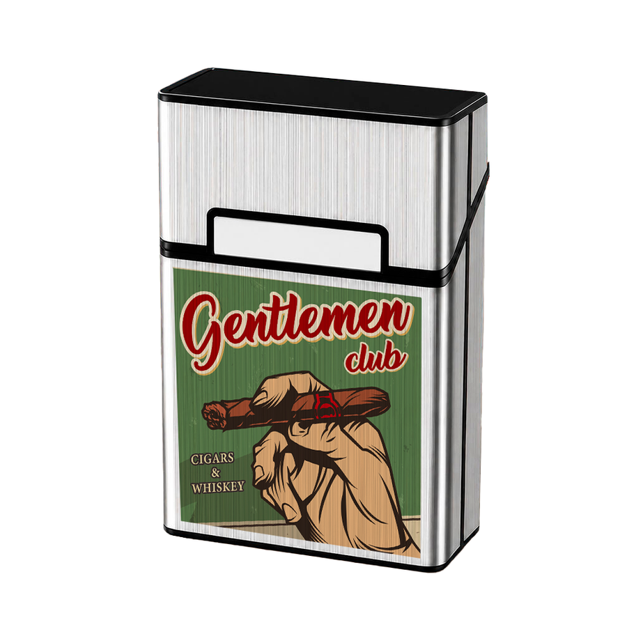 Metal Lid Cigarette Cigarette Cases - Imprint Now