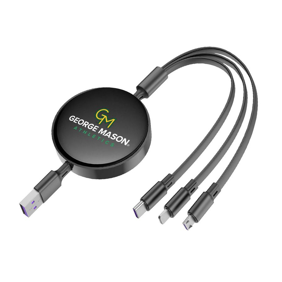 Soft Silicone 3-in-1 Charging Cables - Imprint Now