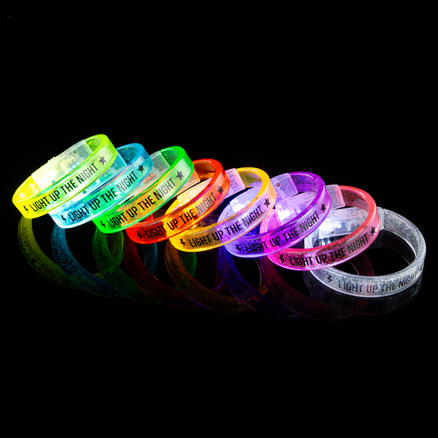 Custom Acrylic Glow Bracelets - Imprint Now