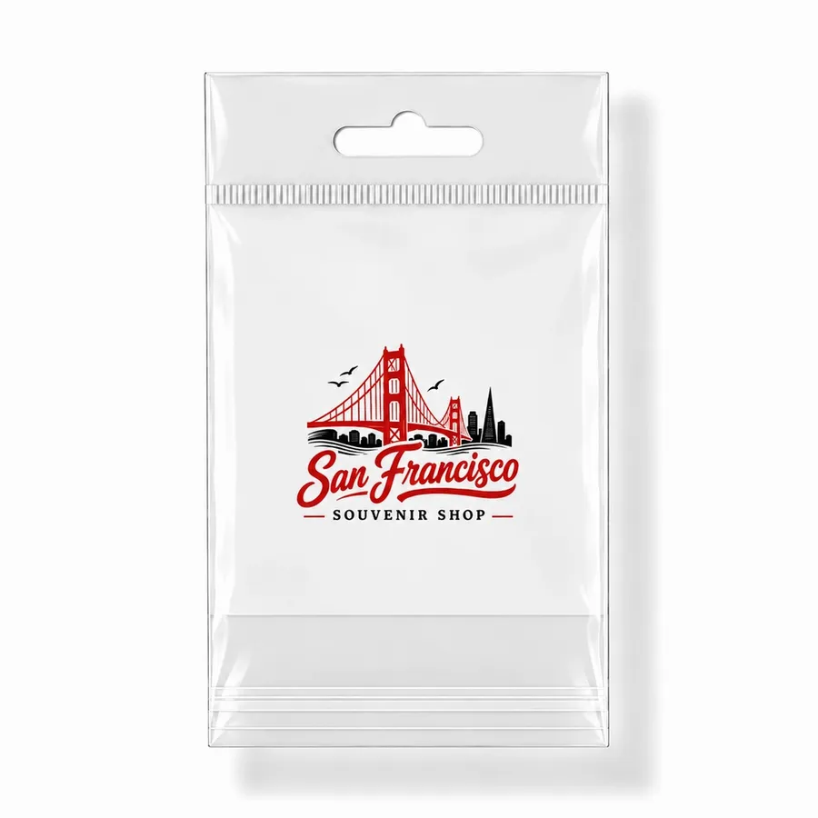 Header Bags with Butterfly Hole - Imprint Now