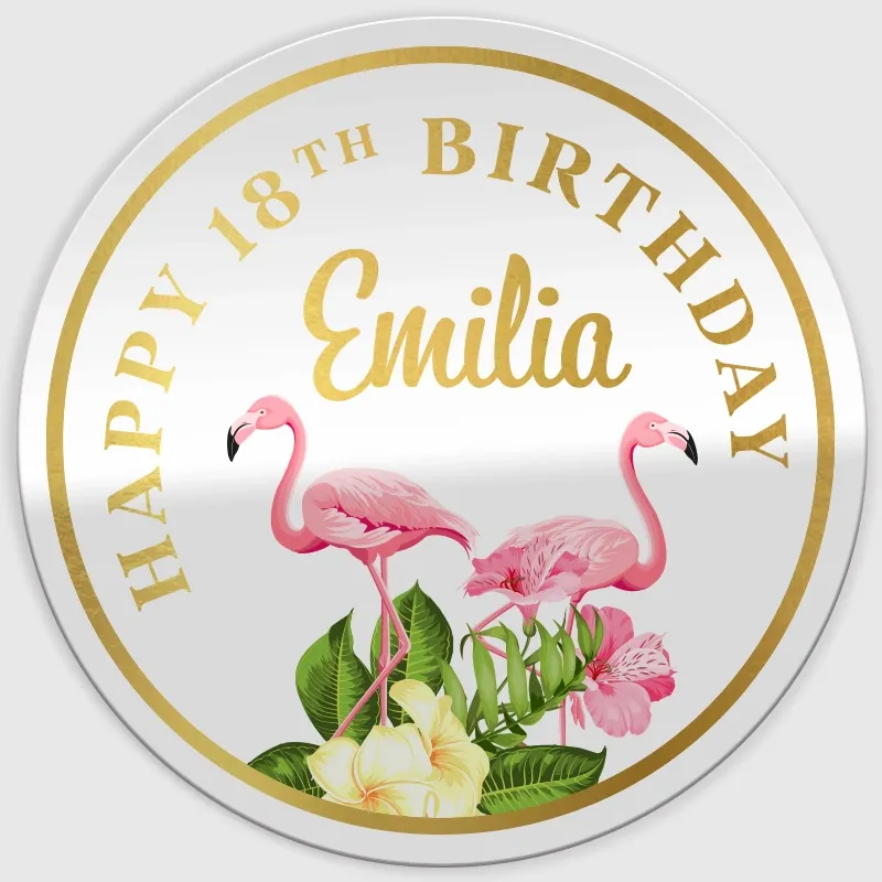 Metallic Sticker+UV Printed - Imprint Now