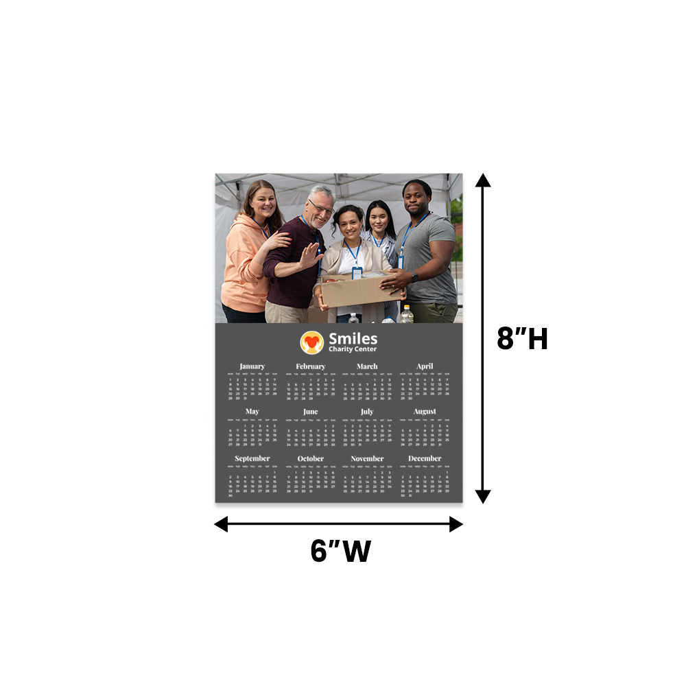 6 in. W x 8 in. H
