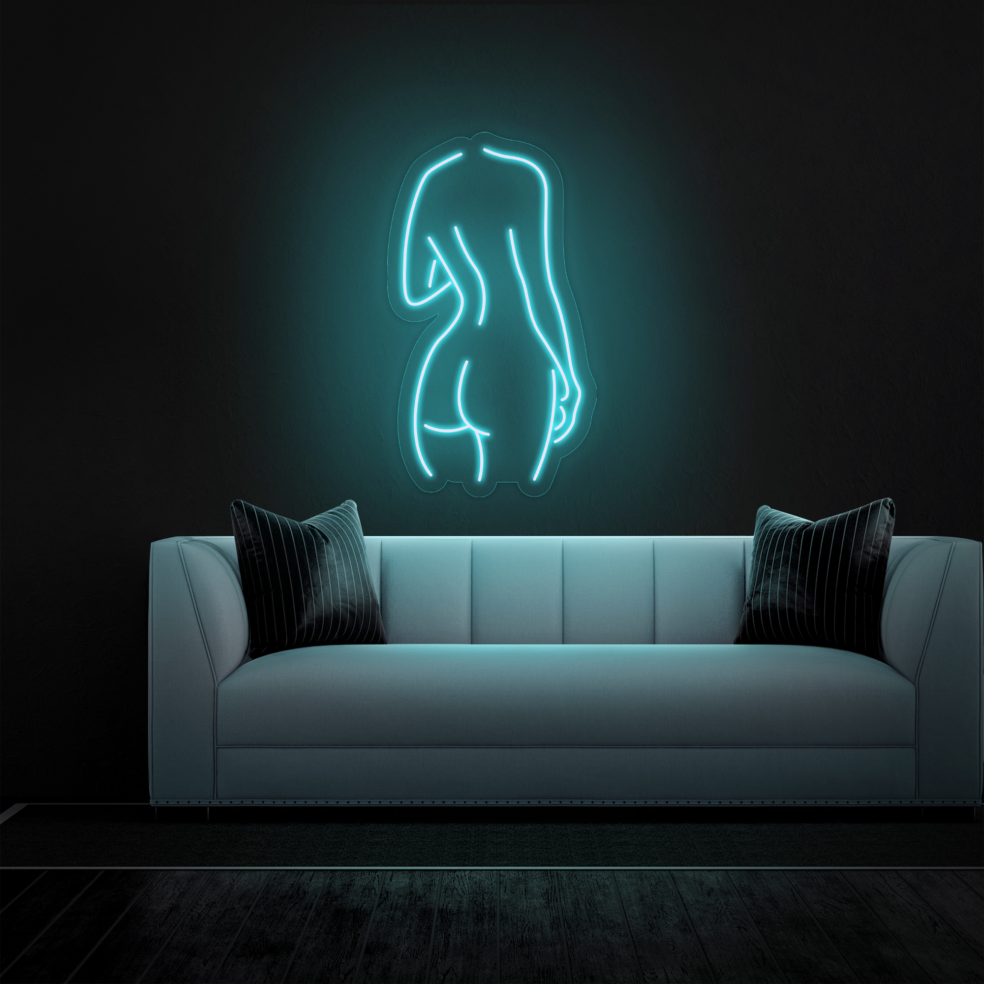 Sexy Silhouette Neon Sign