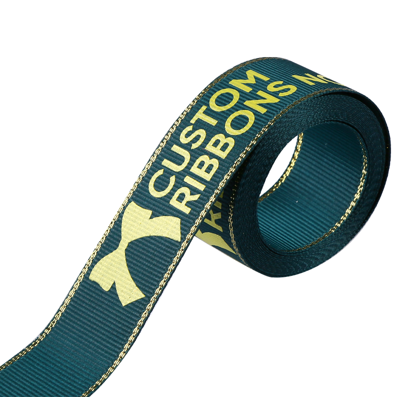 Metallic Edge Grosgrain Ribbon