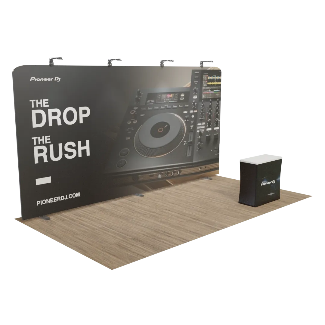 Custom Zip Up Trade Show Display 20' x 10' - Imprint Now