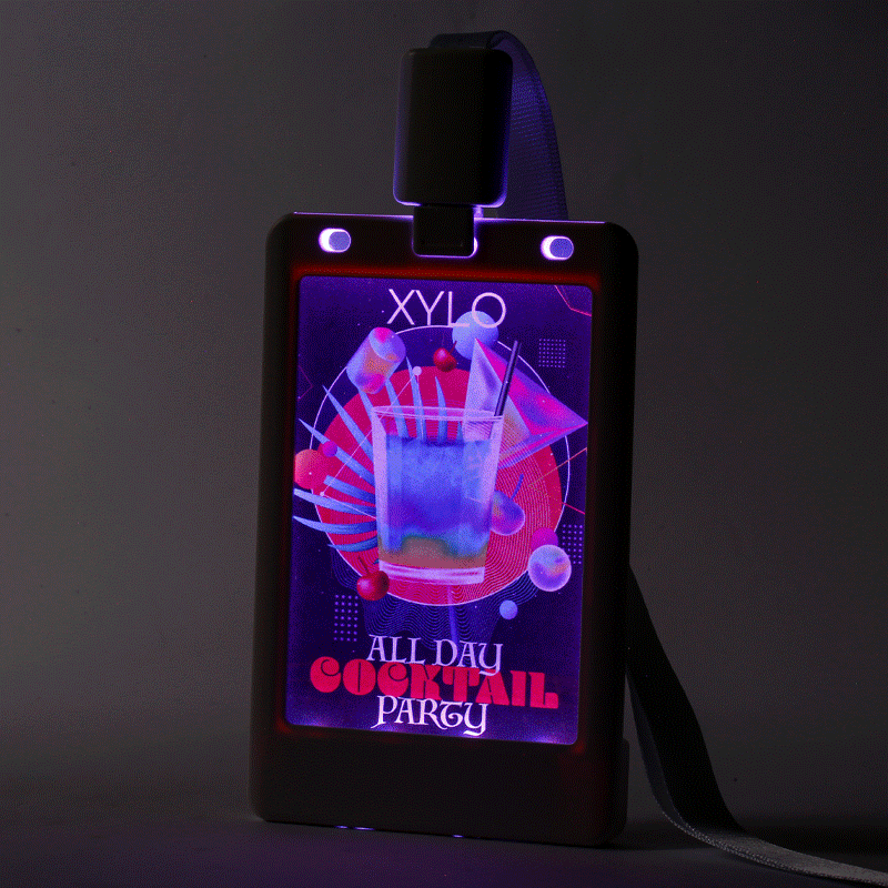 Glow Badge Holder - Imprint Now